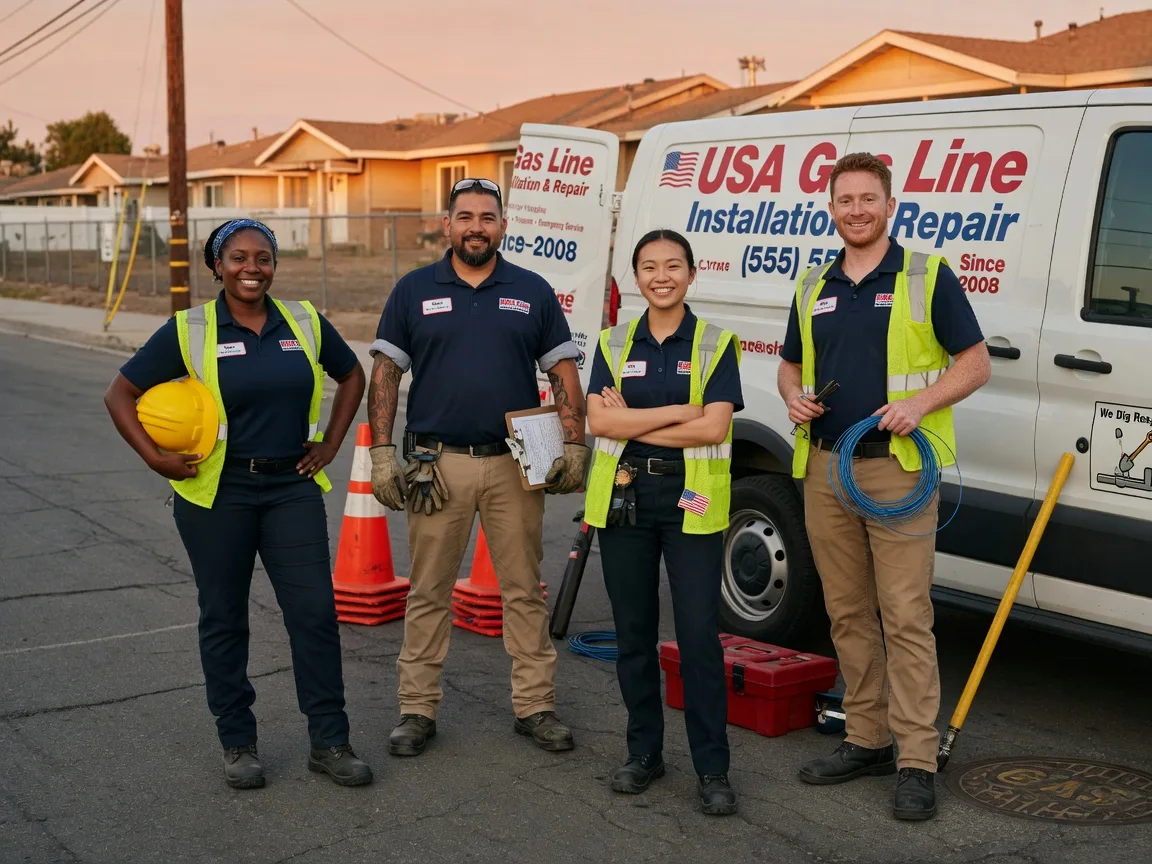 Gas Line Installation company in Coolidge, TX